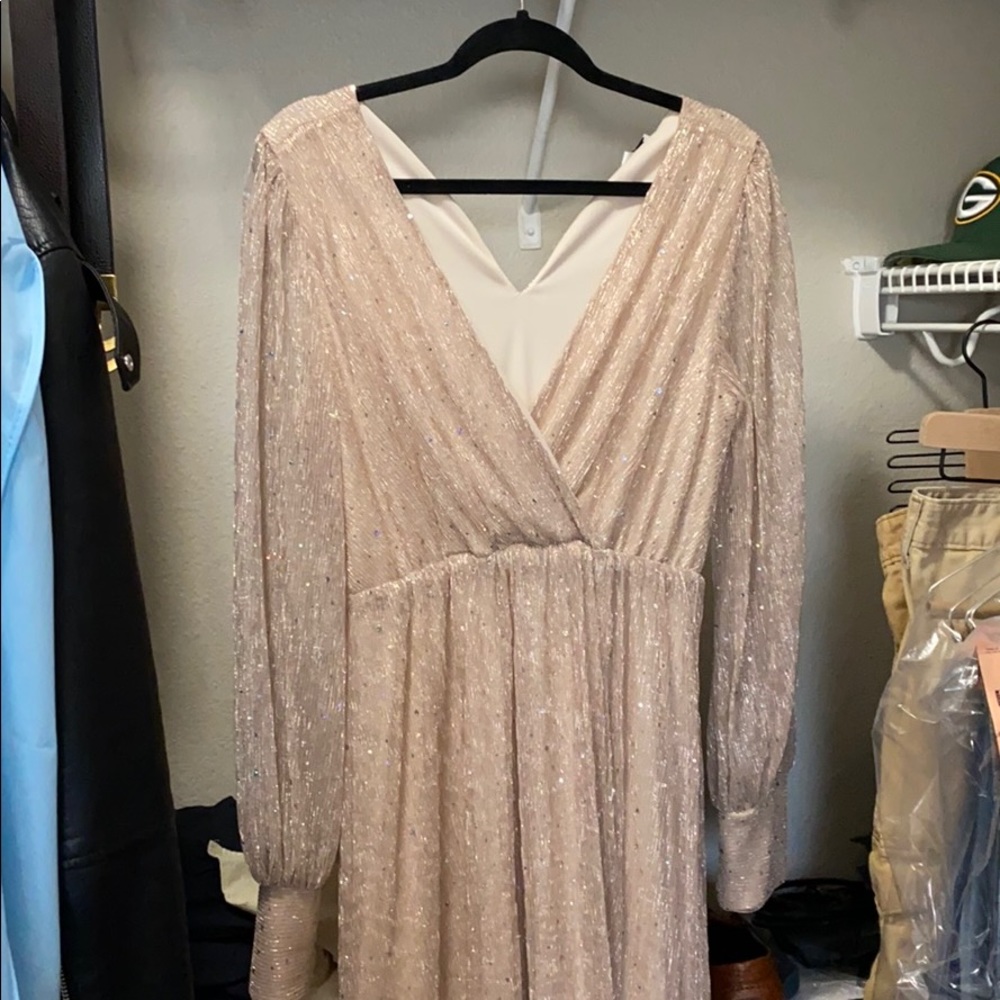 Baltic born shimmery maxi dress